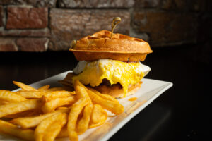 Rise and Grind Breakfast Burger